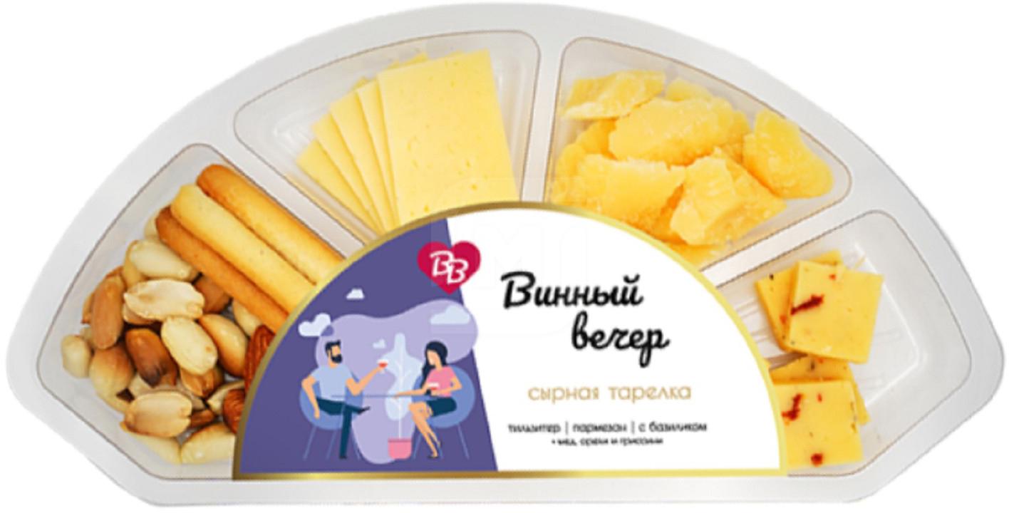 

Сырная тарелка Винный Вечер Десертная 115 г