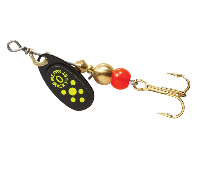 

Блесна вращающаяся Mepps Black Fury 0, Black/Chartreuse ( уп.5шт.)