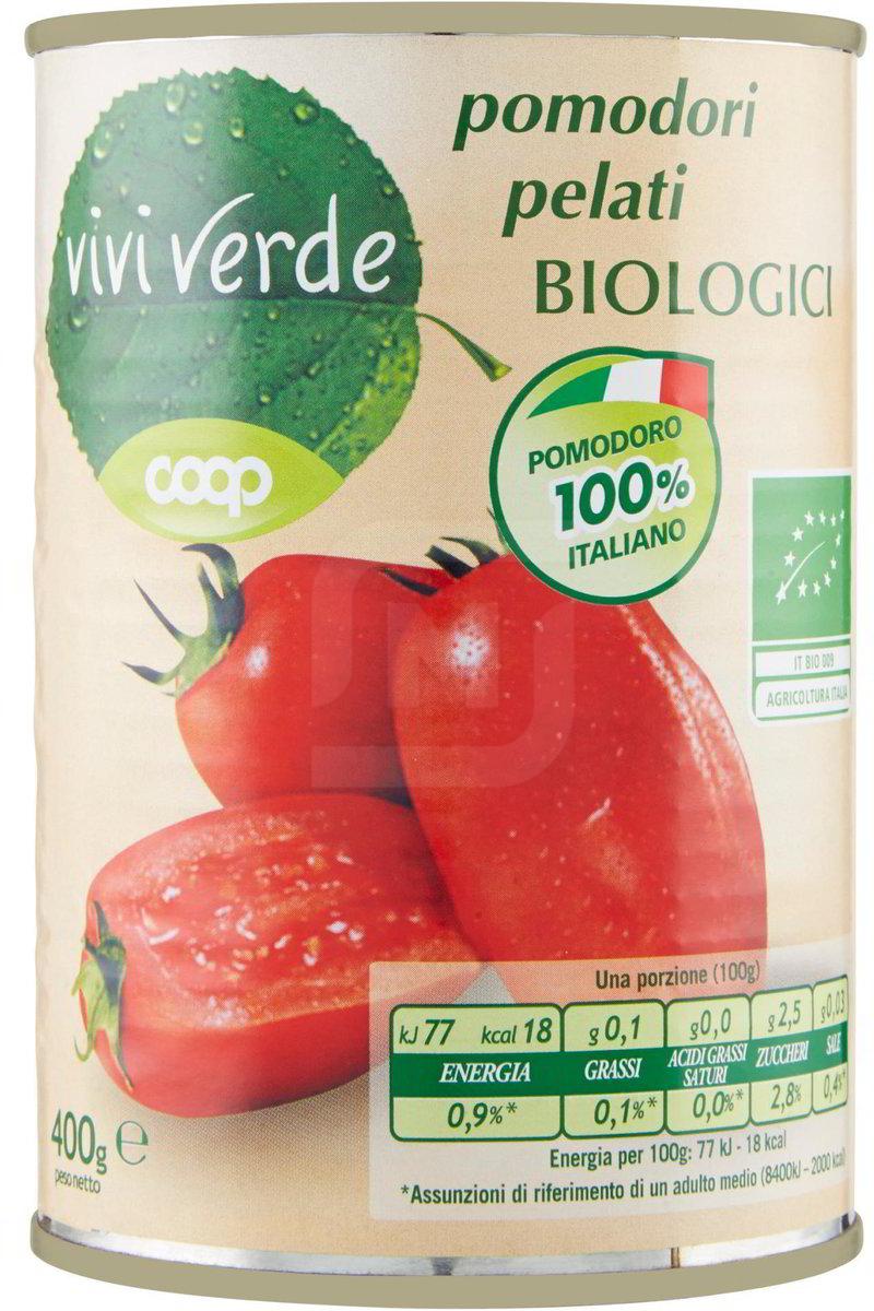 

Томаты Vivi Verde очищенные 400 г