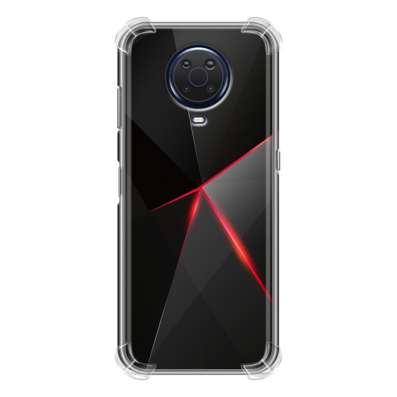 фото Дизайнерский силиконовый с усиленными углами чехол для nokia g20/g10 энергия красоты 100gadgets