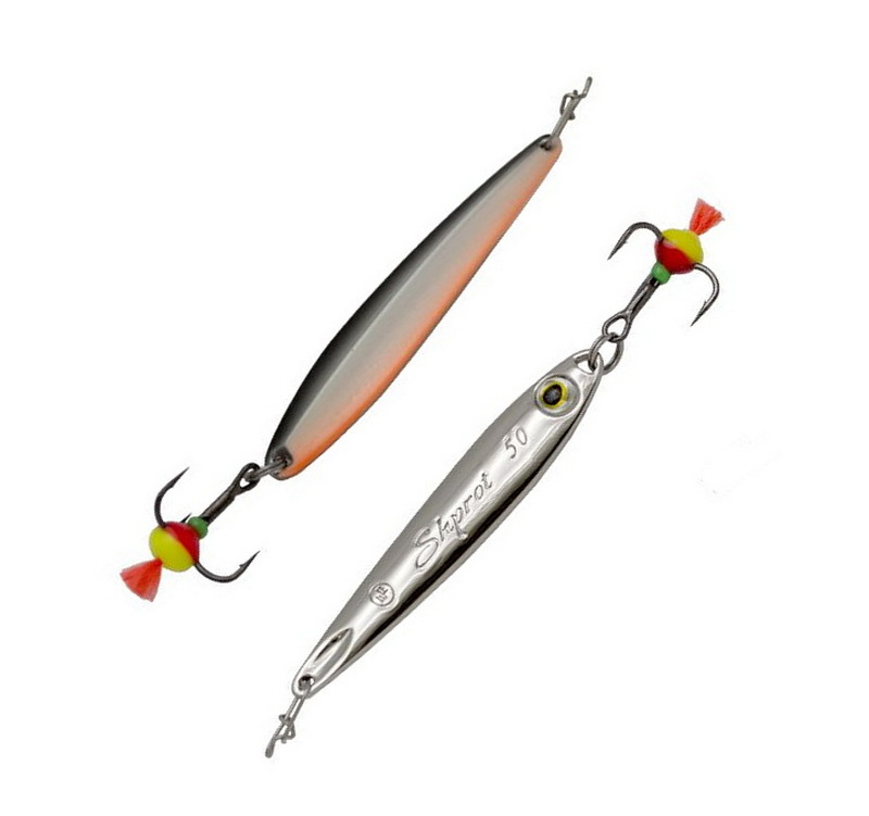 

Блесна зимняя EcoPro Shprot 60 mm 7,5g MOS