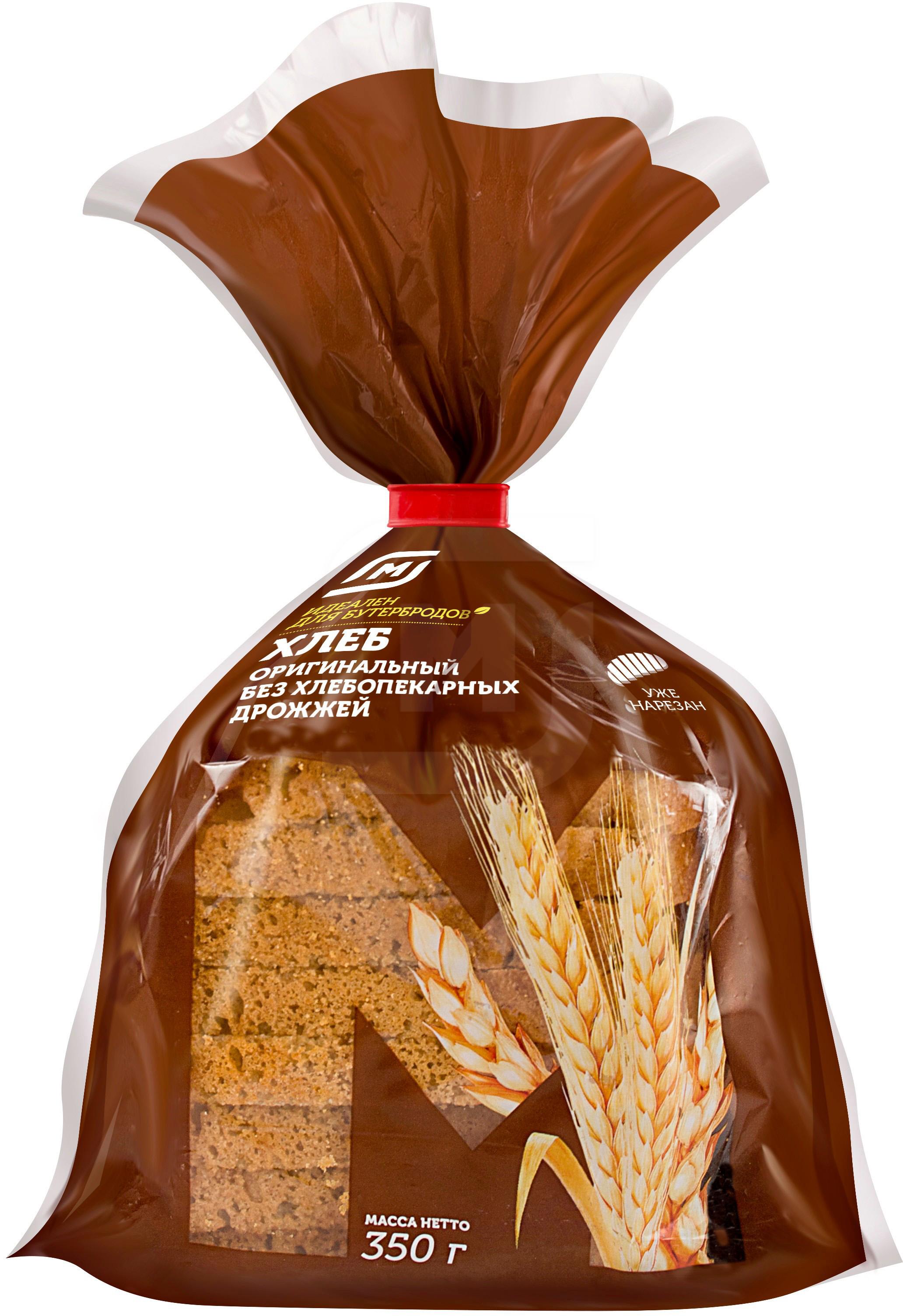 Хлеб Магнит Оригинальный круглый пшеничный в нарезке 350 г