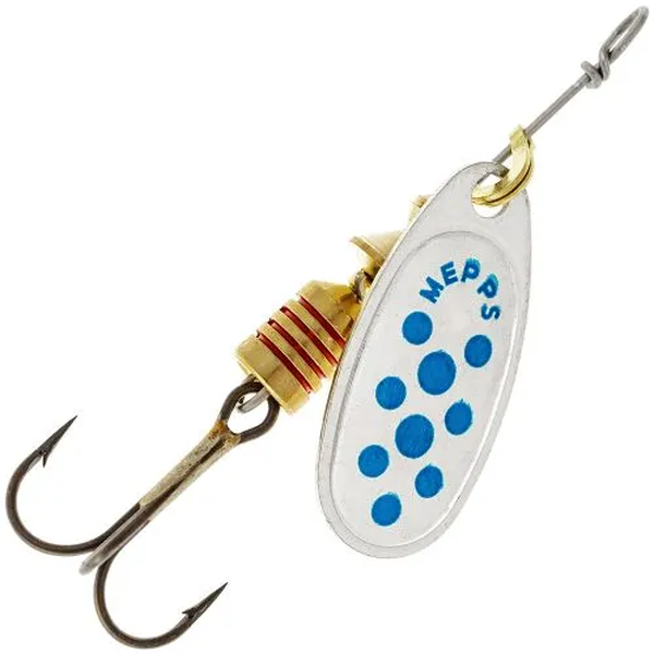 

Блесна Mepps Comet PTS Blue  S ( уп.5шт, Серебристый