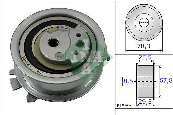 

Ролик ремня грм Ina 531082510