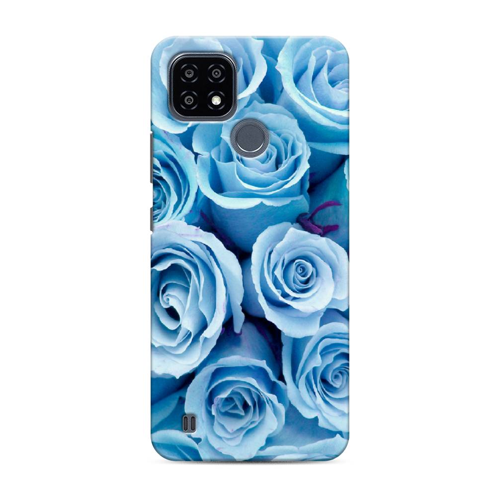 

Чехол Awog "Лазурные розы" для Realme C25Y, 2510920-6