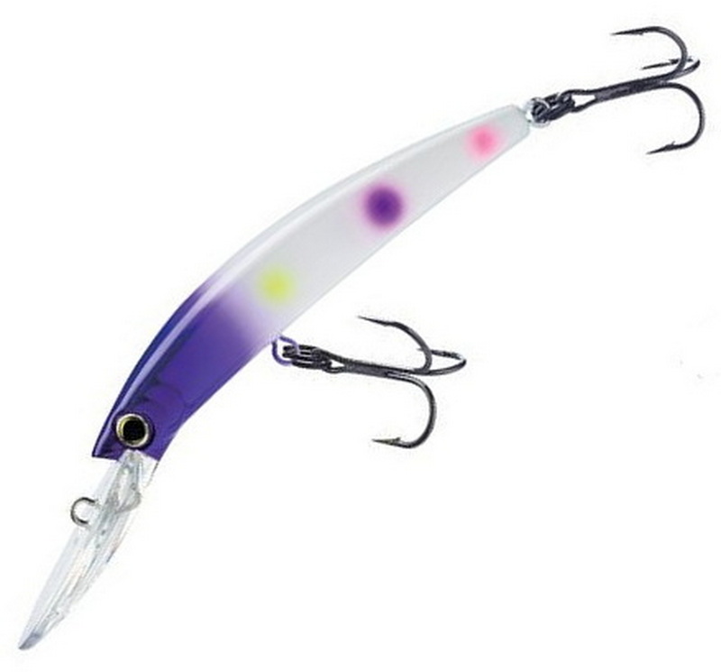 

Воблер Yo-Zuri R1301-PWB CRYSTAL MINNOW DEEP DIVER WALLEYE 130F, Фиолетовый;белый, Minnow DD Walleye