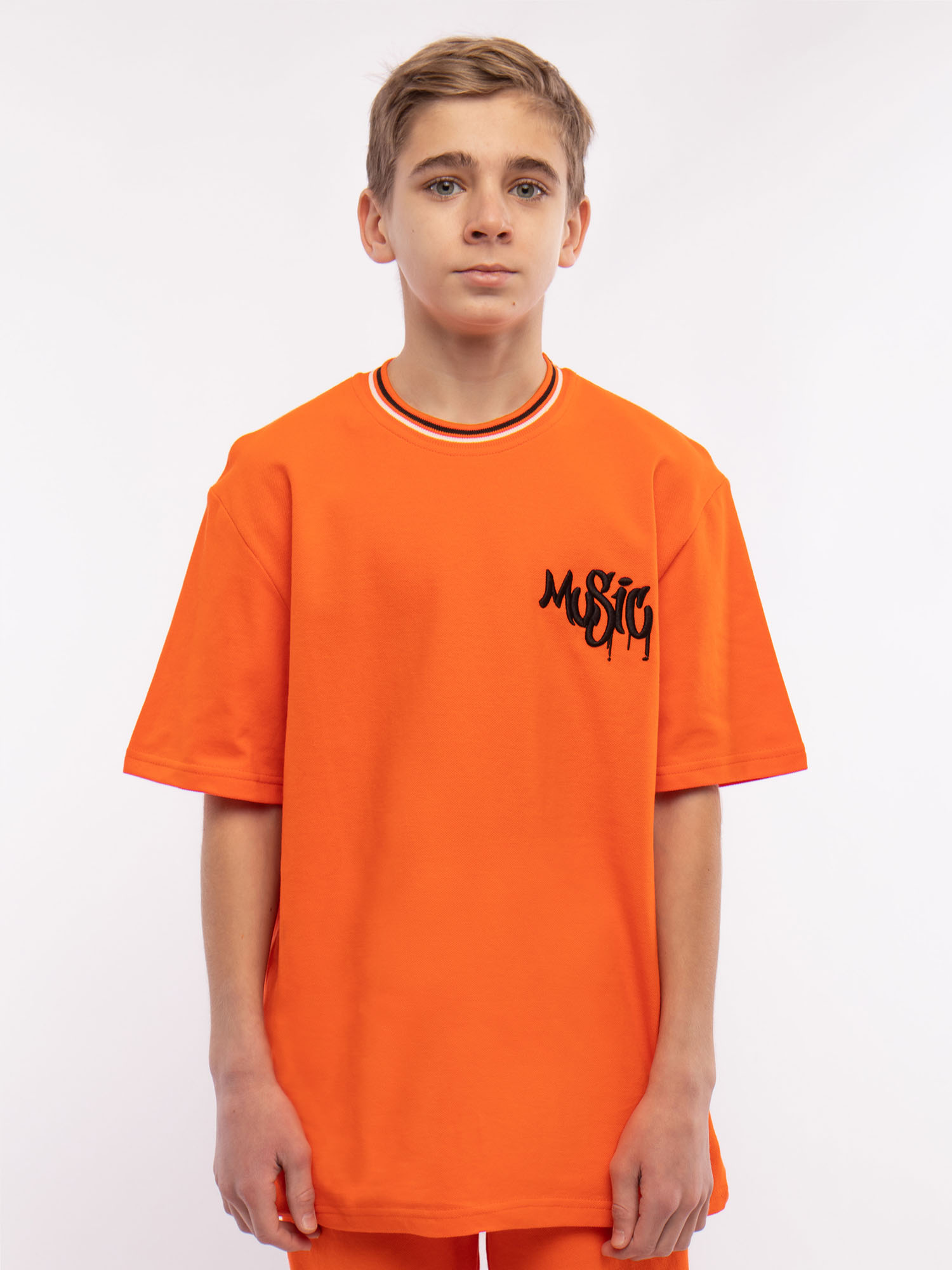 

Футболка детская Batik 035_БП23 цвет оранжевый, размер 176, 035_БП23