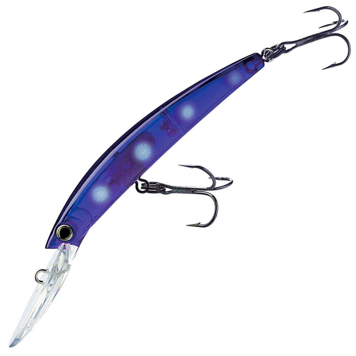 

Воблер Yo-Zuri R1206-MN CRYSTAL MINNOW DEEP DIVER WALLEYE 110F, Фиолетовый, Crystal DD Walleye