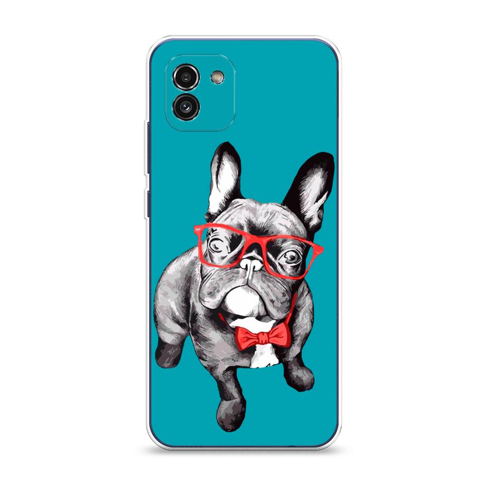 

Чехол на Samsung Galaxy A03 "Французский бульдог", 2104950-1