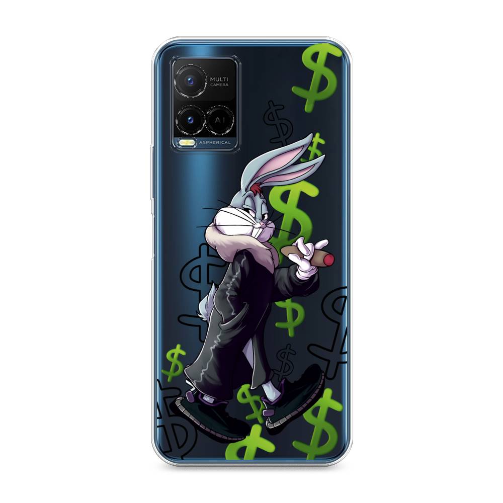 

Чехол на Vivo Y33s "Rich Bugs Bunny", Зеленый;черный;голубой, 265050-6