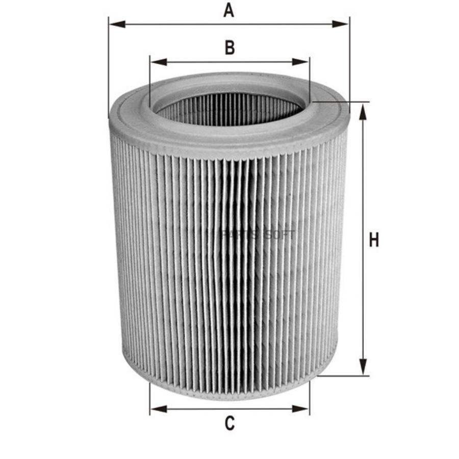 

Fil Filter Фильтр Воздушный Saab 9-5 Fil Filter Hpu4447