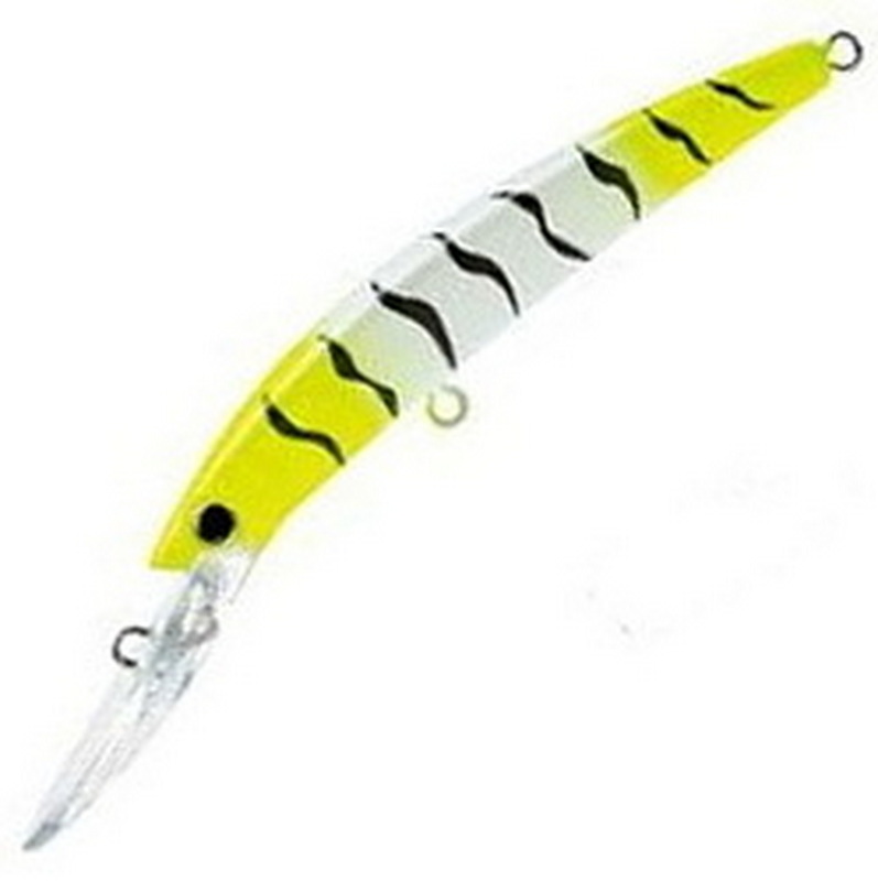 

Воблер Yo-Zuri R1205-CLT CRYSTAL MINNOW DEEP DIVER WALLEYE 90F, Белый;желтый, Crystal DD Walleye