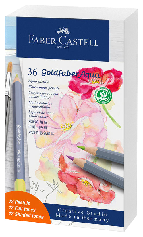 

Набор карандашей акварельных Faber-Castell Goldfaber Aqua FC-114639 36 цветов