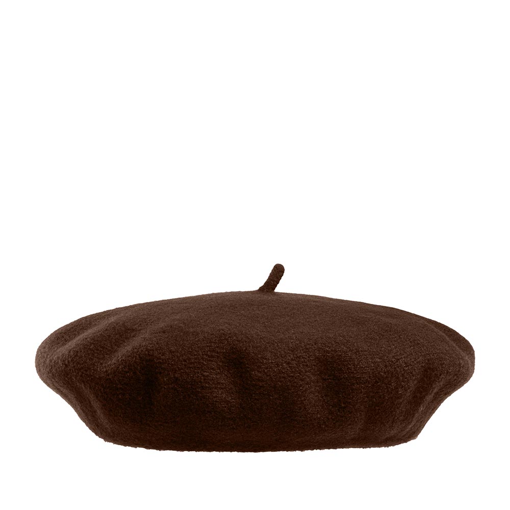 Берет женский LE BERET FRANCAIS CLASSIQUE коричневый, р. One Size