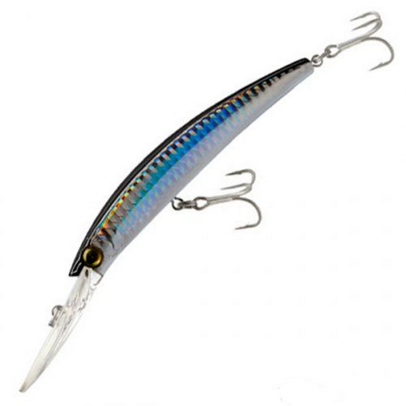 

Воблер Yo-Zuri R1136-C4 CRYSTAL MINNOW DEEP DIVER 130F, Серебристый;голубой, Crystal DD