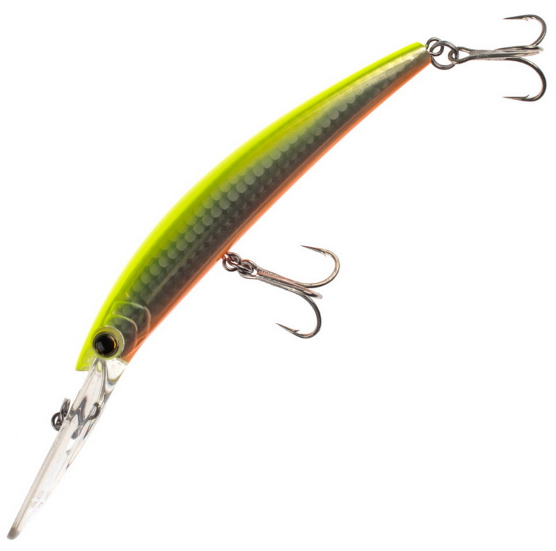 

Воблер Yo-Zuri R1135-HCL CRYSTAL MINNOW DEEP DIVER 110F, Желтый;белый;оранжевый, Crystal DD