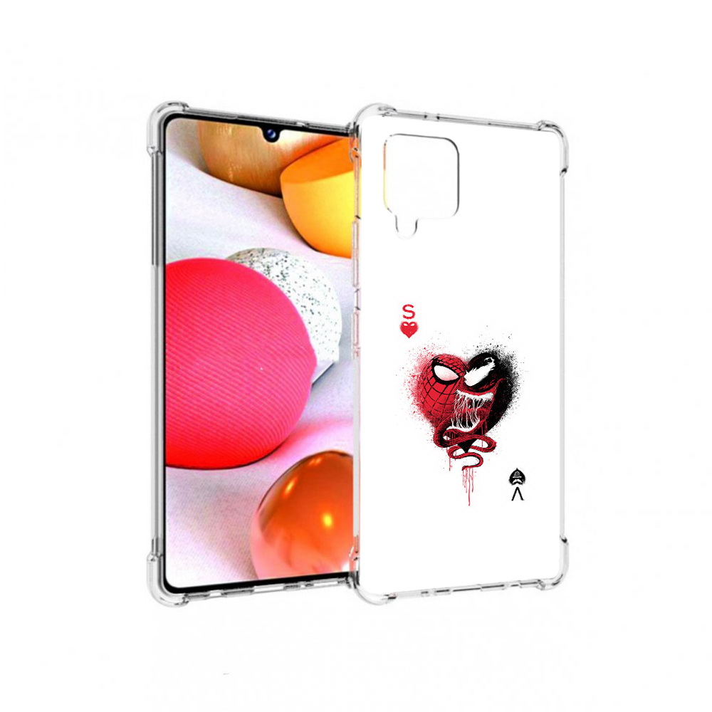 

Чехол MyPads Tocco для Samsung Galaxy A42 Веном (PT226910.539.41), Прозрачный, Tocco