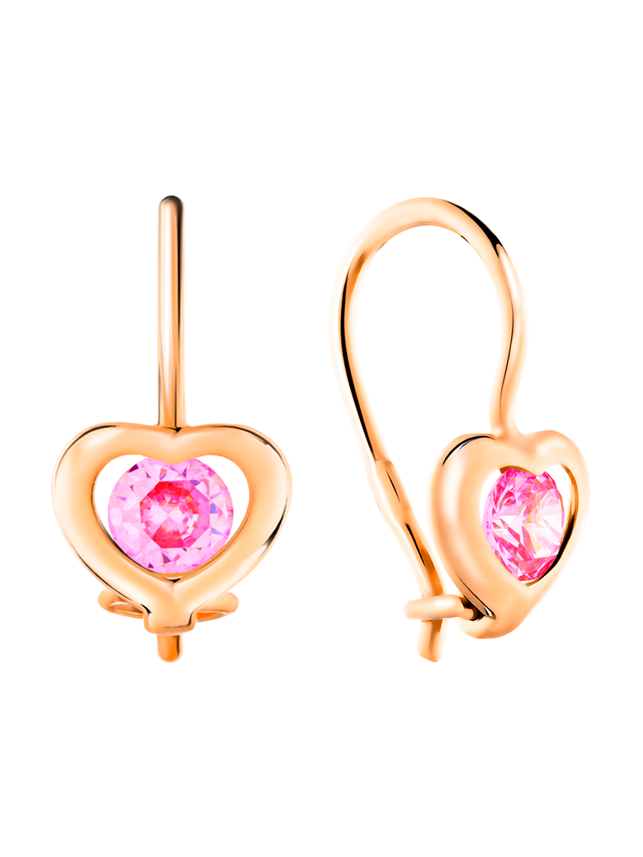 

Серьги из золота с фианитом UVILERS ZS98406, ZS98406