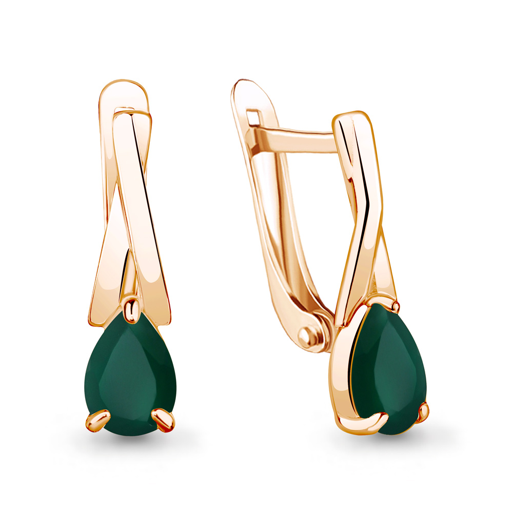 

Серьги из серебра с агатом Aquamarine Aquamarine 4782409_925_з, 4782409_925_з