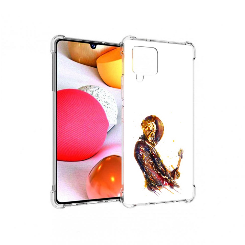 

Чехол MyPads Tocco для Samsung Galaxy A42 космо-музыкант (PT226910.539.393), Прозрачный, Tocco