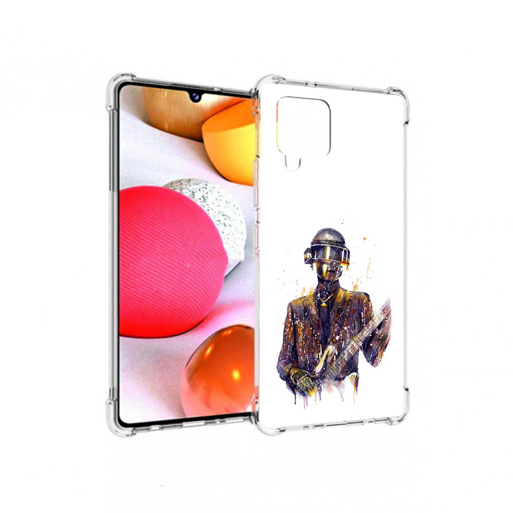 

Чехол MyPads Tocco для Samsung Galaxy A42 космо-гитарист (PT226910.539.392), Прозрачный, Tocco