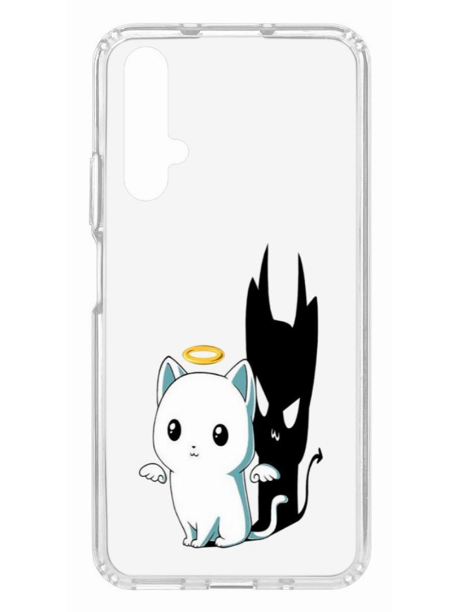 

Чехол на Huawei Honor 20 Kruche Print Angel Demon
