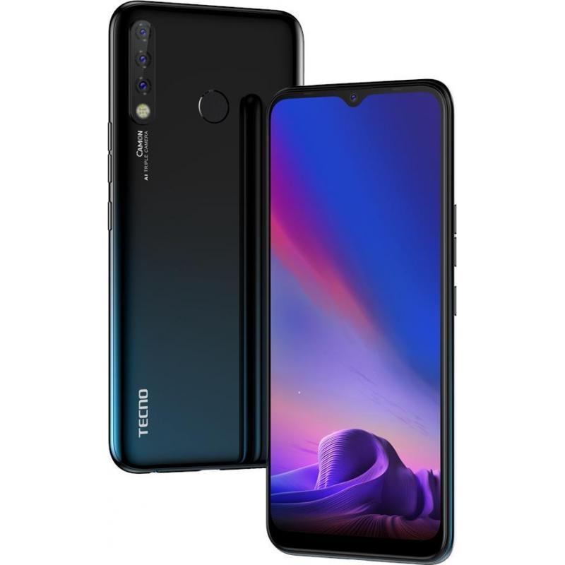 фото Смартфон tecno cc7 camon 12 64gb dark jade