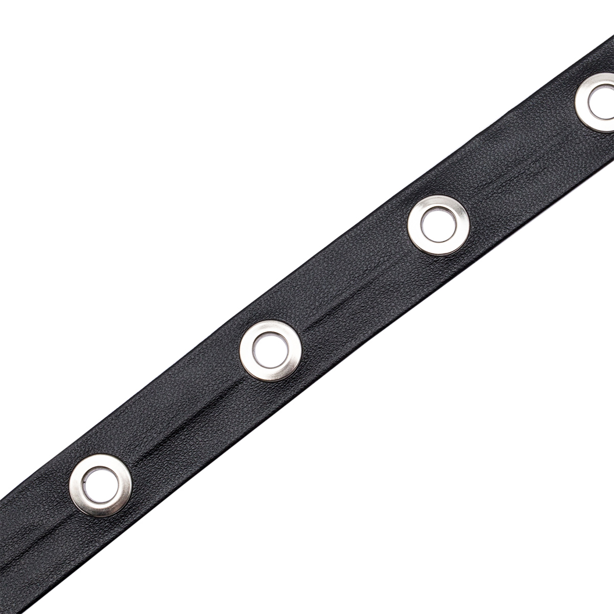 3AR2860 Лента отделочная кожзам с люверсами 2 см41148 м цв черный 6349₽