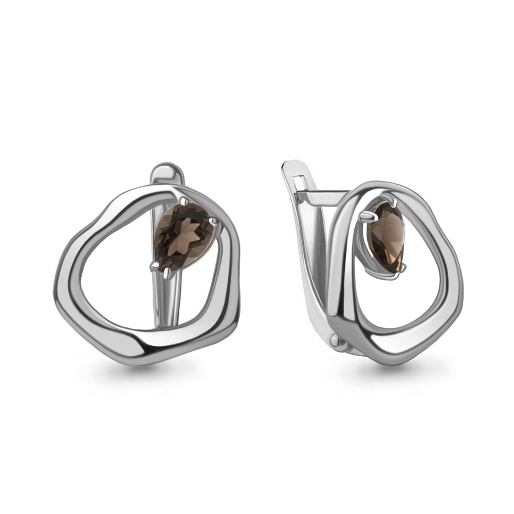 

Серьги из серебра с кварцем Aquamarine Aquamarine 4782301_925_р, 4782301_925_р