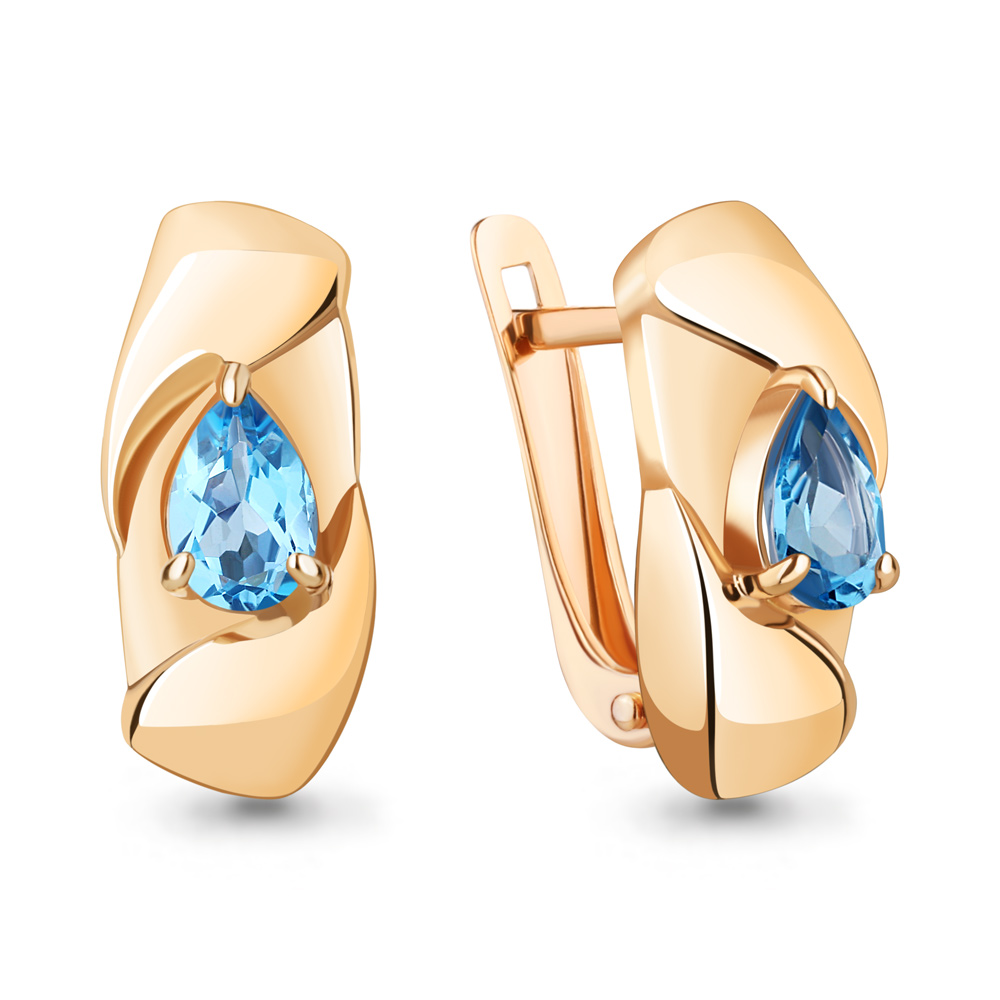 

Серьги из серебра с топазом Aquamarine Aquamarine 4782005_925_з, 4782005_925_з