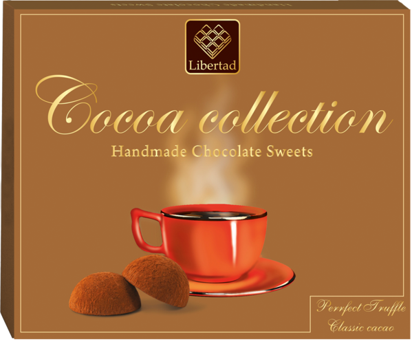 Трюфели Libertad классические Cocoa Collection, 120 г х 4 шт