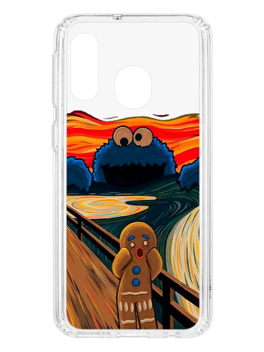 фото Чехол на samsung galaxy a40 2019 kruche print cookie scream кruче