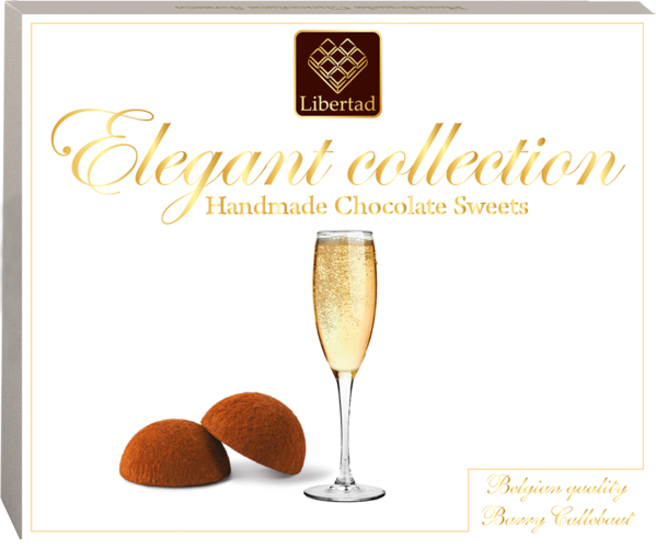 Трюфели Libertad со вкусом шампанского Elegant Collection, 120 г х 4 шт