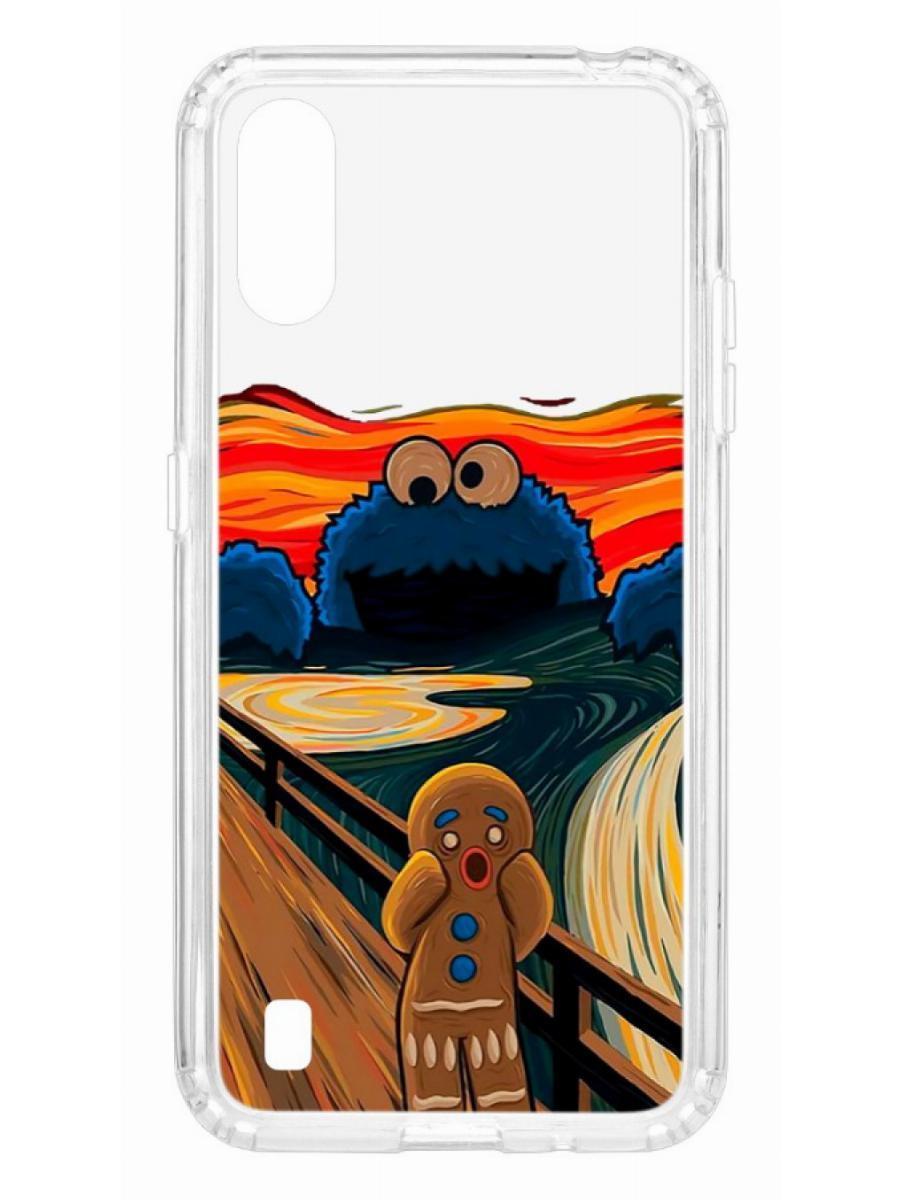 фото Чехол на samsung galaxy a01/a015 kruche print cookie scream кruче