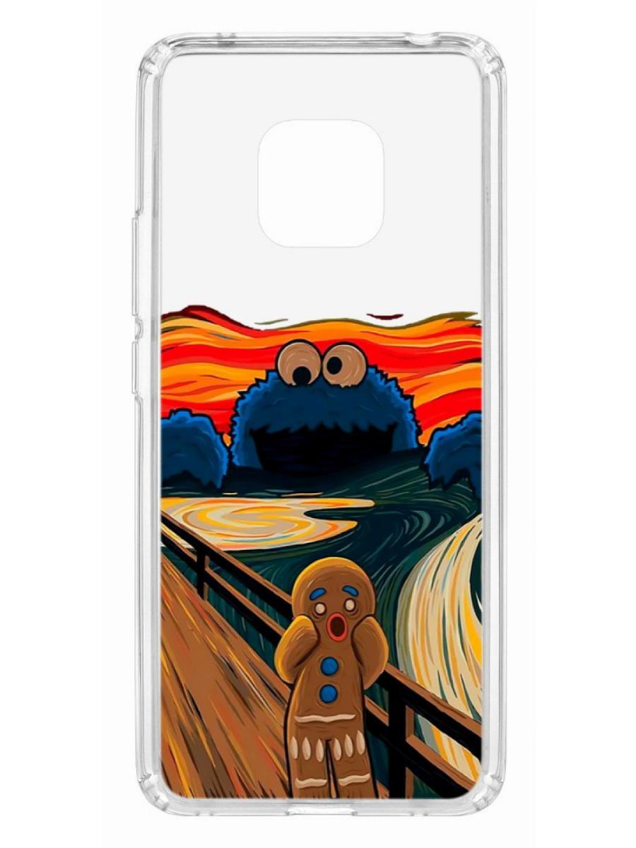 фото Чехол на huawei mate 20 pro kruche print cookie scream кruче