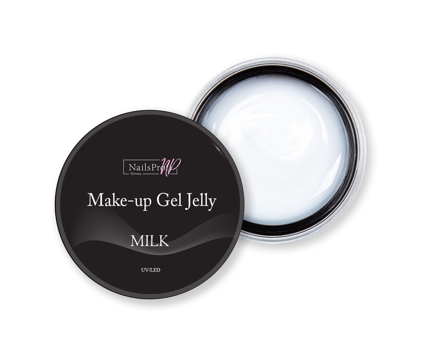 

Гель желе для маникюра ногтей NailsProfi Make-Up Gel Jelly Milk - 30 гр, Make-Up Gel Jelly Milk