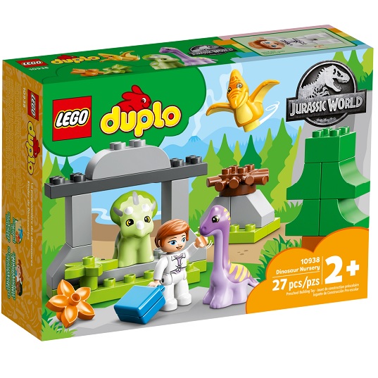 Конструктор LEGO DUPLO Jurassic World Питомник для динозавров 10938
