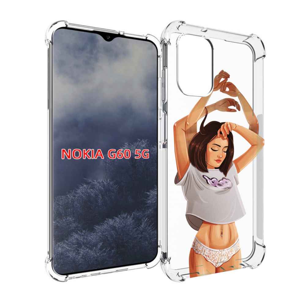 

Чехол MyPads много-рук женский для Nokia G60 5G, Прозрачный, Tocco