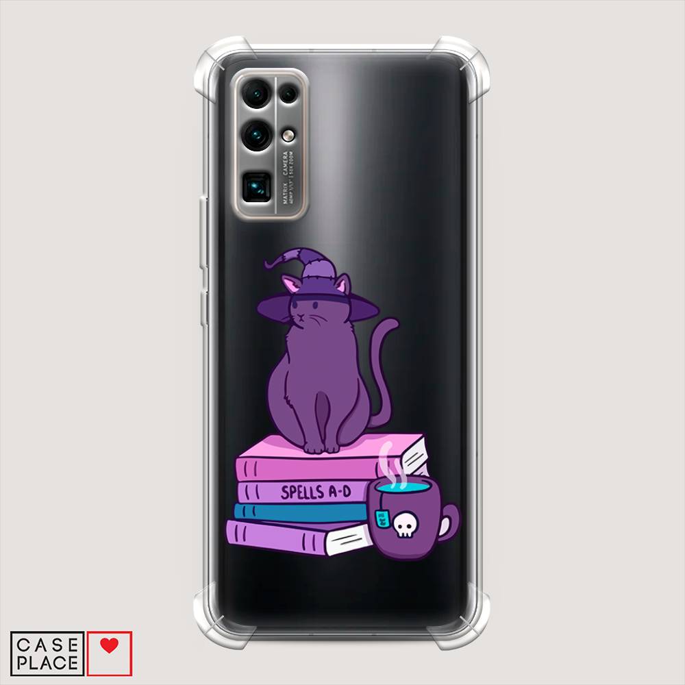 

Чехол Awog на Honor 30 "Magic Cat", Розовый, 612151-1