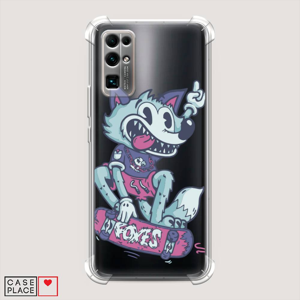 

Чехол Awog на Honor 30 "Foxes", Голубой;фиолетовый, 612151-1