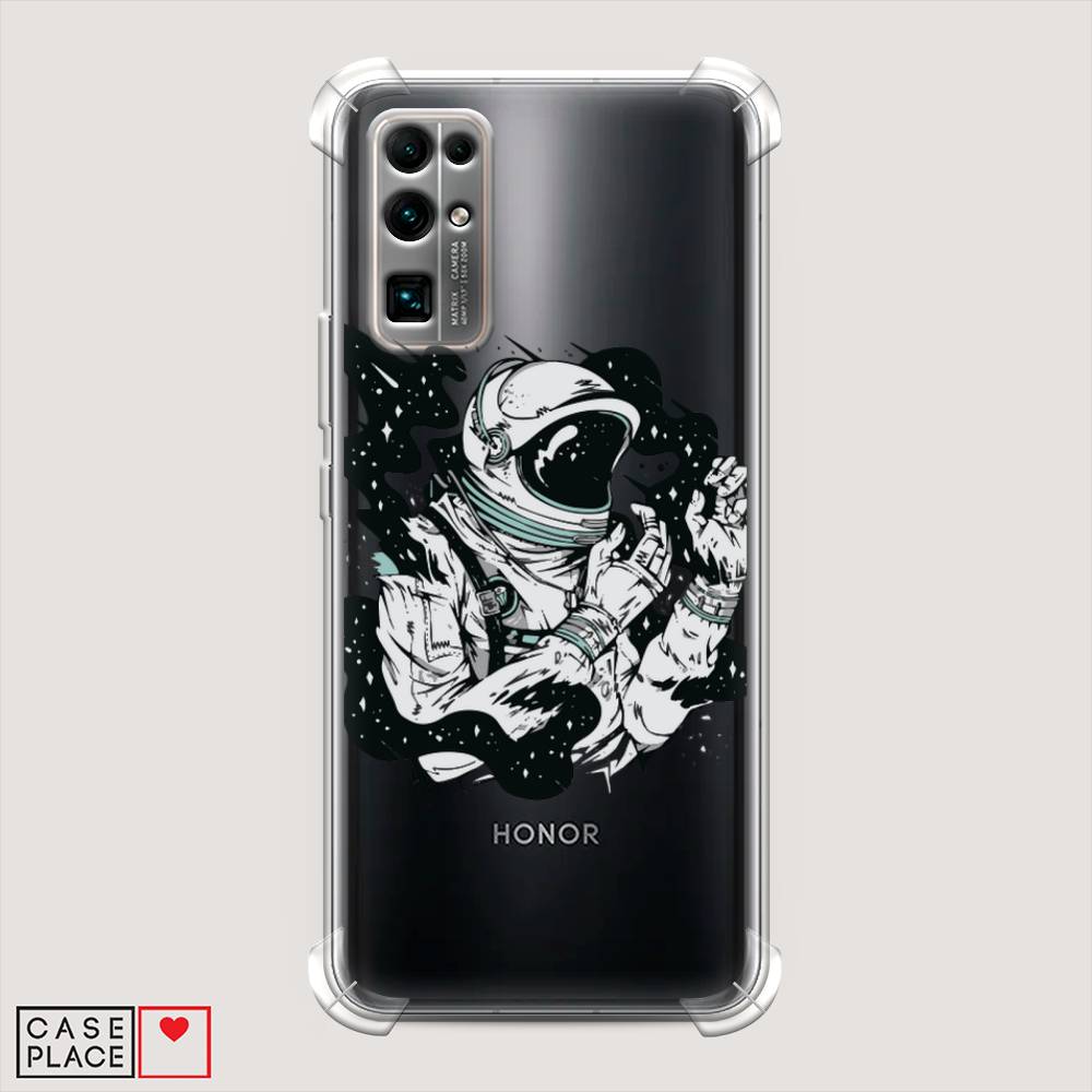 

Чехол Awog на Honor 30 "Космонавт арт", Черный;белый;прозрачный, 612151-1