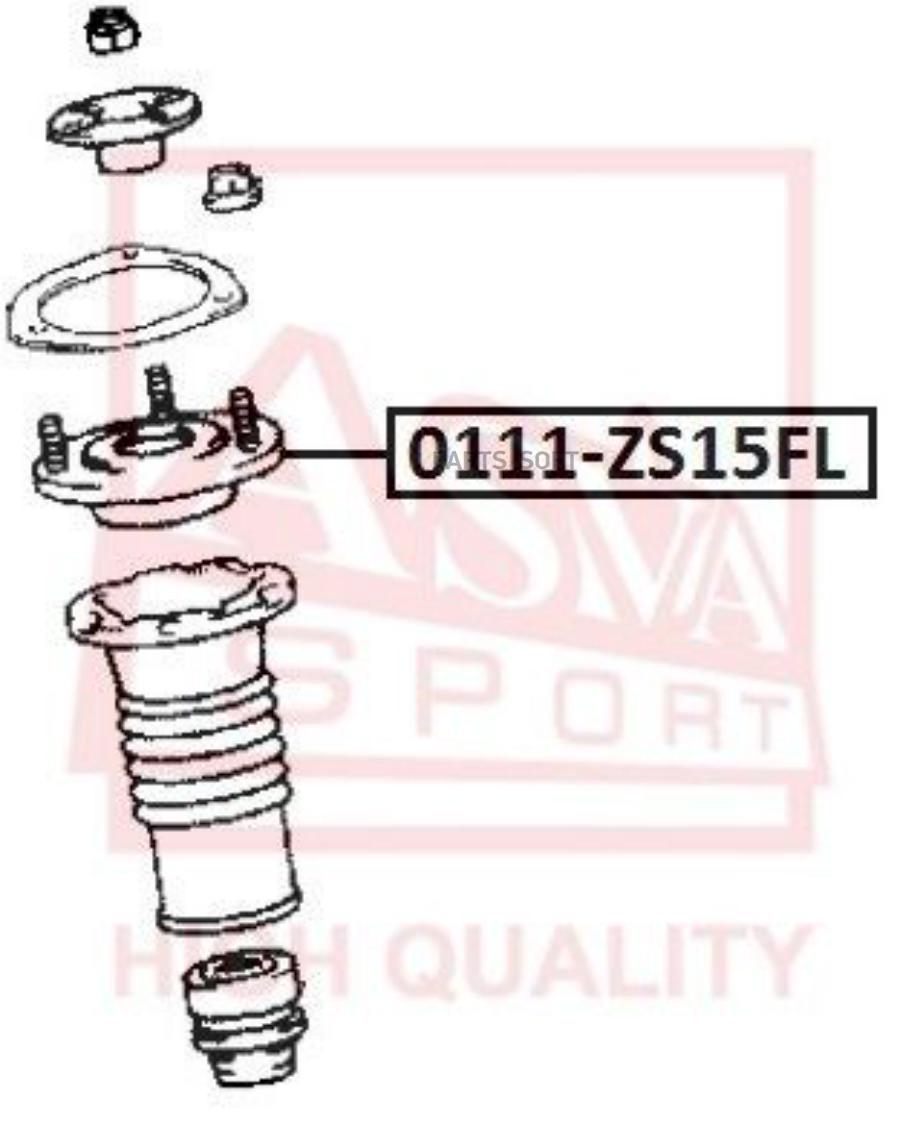 

Asva 0111Zs15Fl Опора Амортизатора