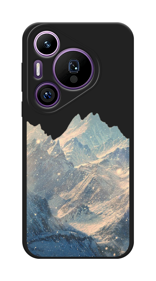

Чехол Awog на Huawei Pura 70 Pro/70 Pro Plus "Горы арт 2", Серый, 6124452-1
