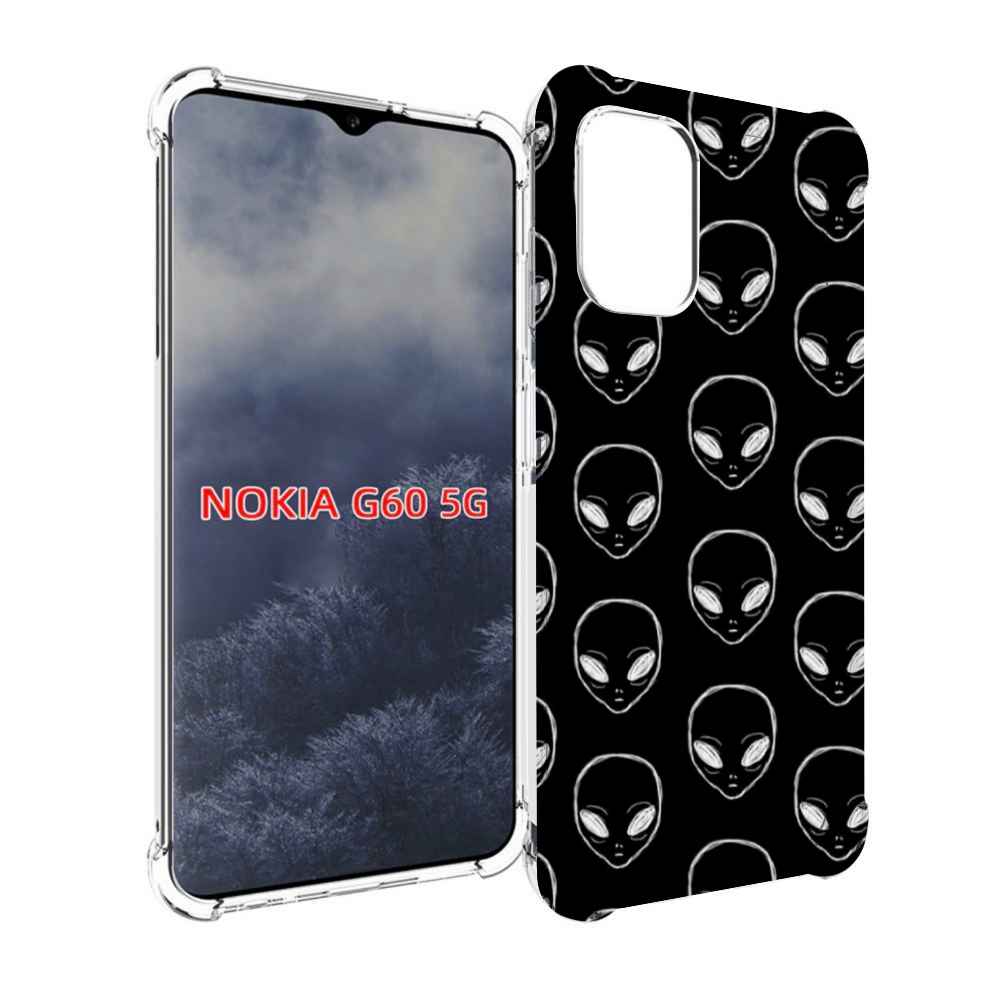 

Чехол MyPads мини-инопланетяне для Nokia G60 5G, Прозрачный, Tocco