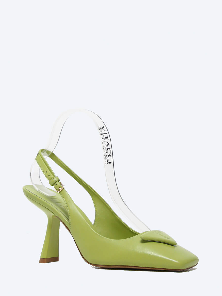 Туфли женские Vitacci 1492502 зеленые 37 RU