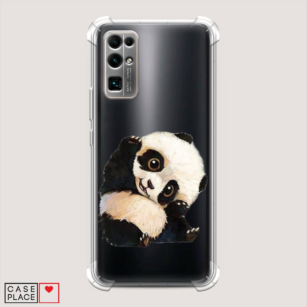

Чехол Awog на Honor 30 "Большеглазая панда", Черный;синий;белый, 612151-1