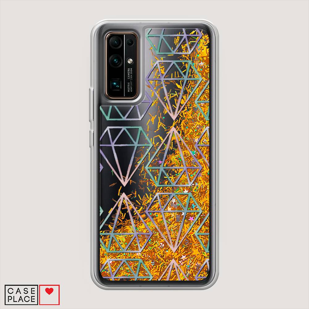 

Чехол Awog на Honor 30 "Бриллианты голографика", Фиолетовый;прозрачный, 612190-1