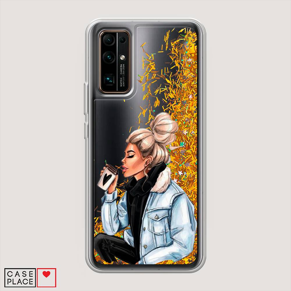 

Чехол Awog на Honor 30 "Cute girl", Коричневый;бежевый, 612190-1
