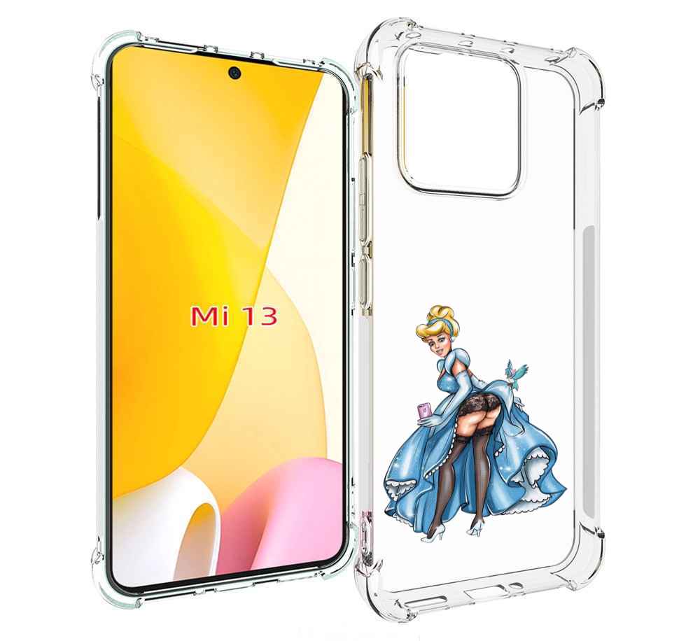 

Чехол MyPads девушка-в-платье-красивая женский для Xiaomi 13, Прозрачный, Tocco
