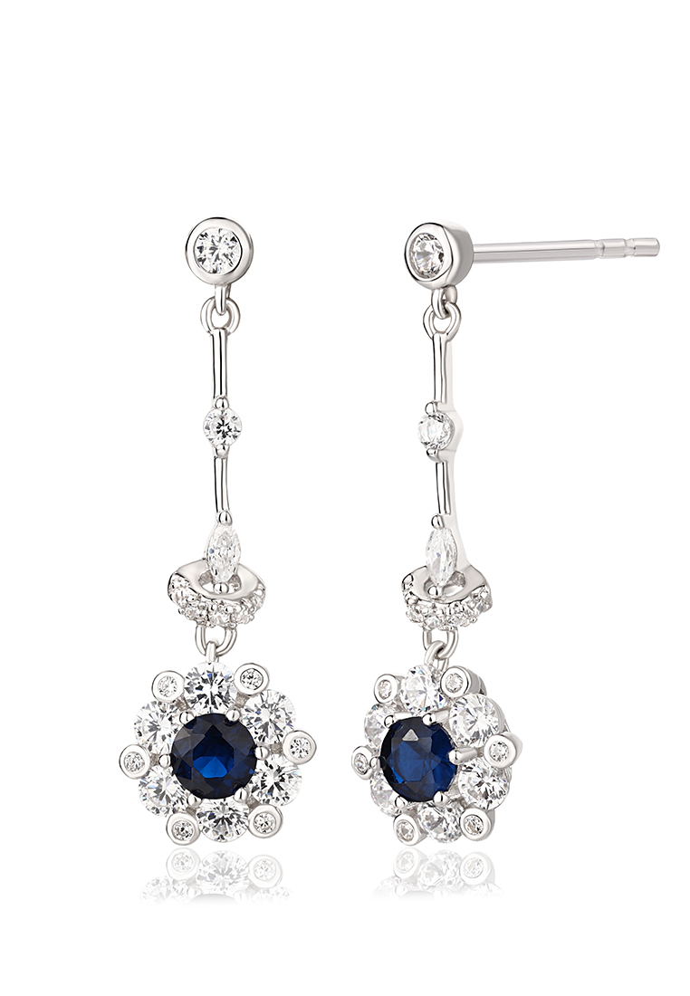 

Серьги подвески из серебра с фианитом Ogisana SE2071, SE2071